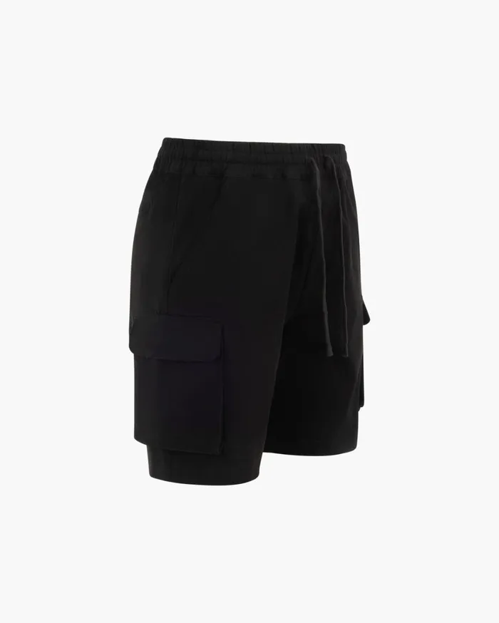 Men Cruyff Bottoms Twill Cargo Short Black