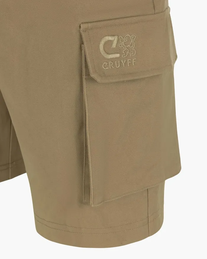 Men Cruyff Bottoms Twill Cargo Short Sand