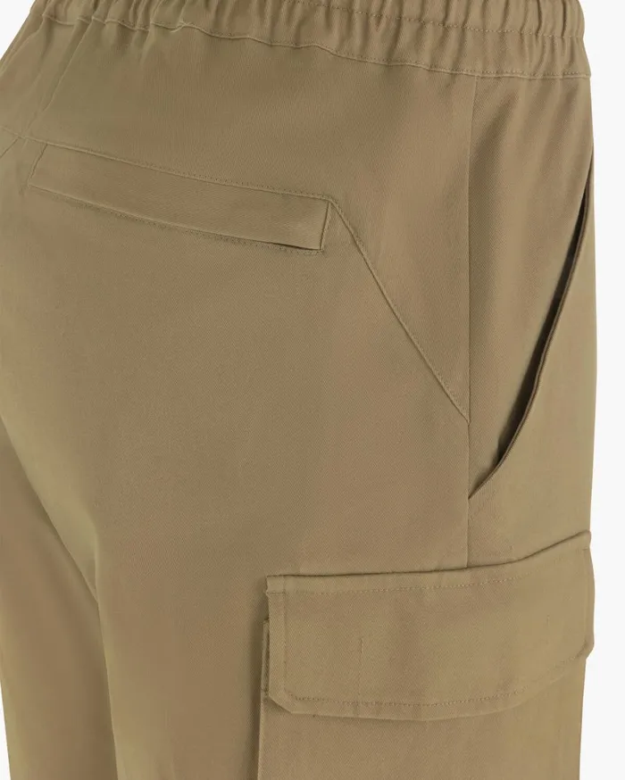 Men Cruyff Bottoms Twill Cargo Short Sand