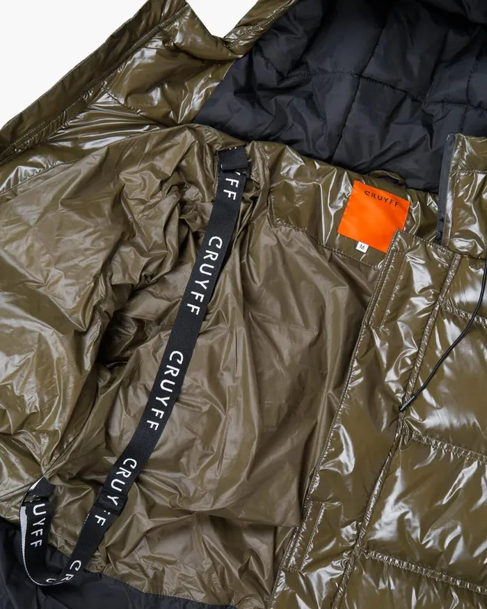 Men Cruyff Jackets Trentini Puffer Jacket 8211 Militairy Olive 8211 100 Po Army Green Men Cruyff Jackets Trentini Puffer Jacket 8211 Militairy Olive 8211 100 Po Army Green