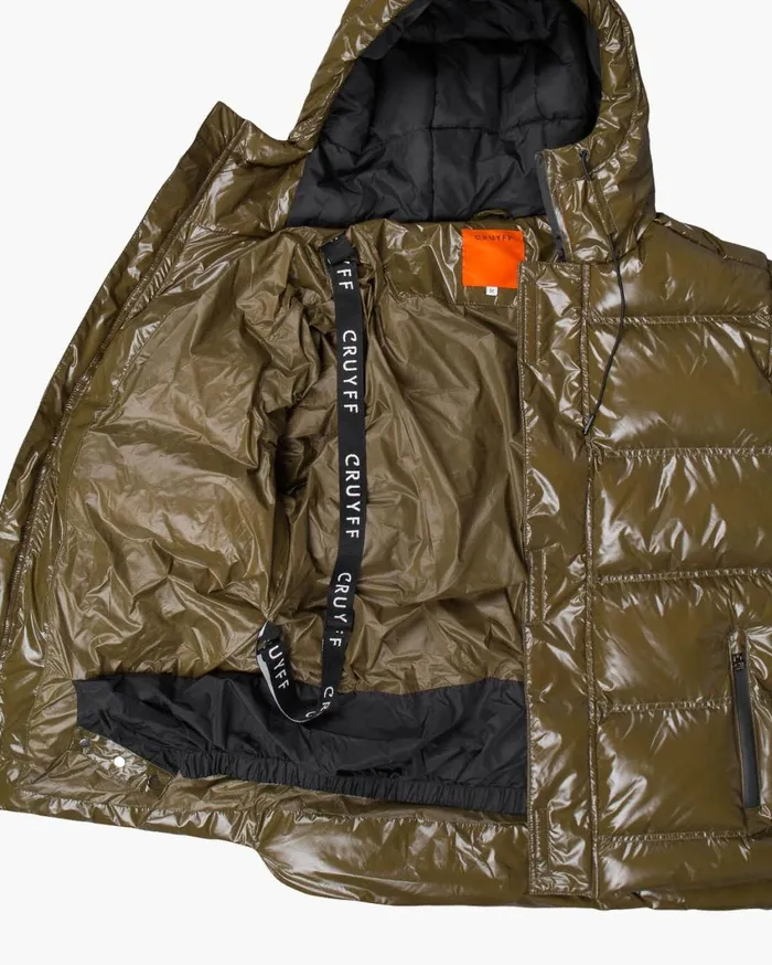 Men Cruyff Jackets Trentini Puffer Jacket 8211 Militairy Olive 8211 100 Po Army Green Men Cruyff Jackets Trentini Puffer Jacket 8211 Militairy Olive 8211 100 Po Army Green
