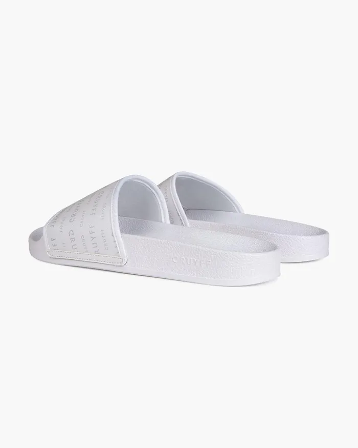 Men Cruyff Slides Agua Copa 8211 White 8211 Gommata White Men Cruyff Slides Agua Copa 8211 White 8211 Gommata White