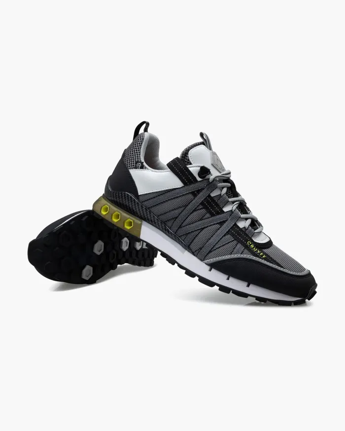 Men Cruyff Sneakers Fearia HexTech Montserrat Whiteyellow