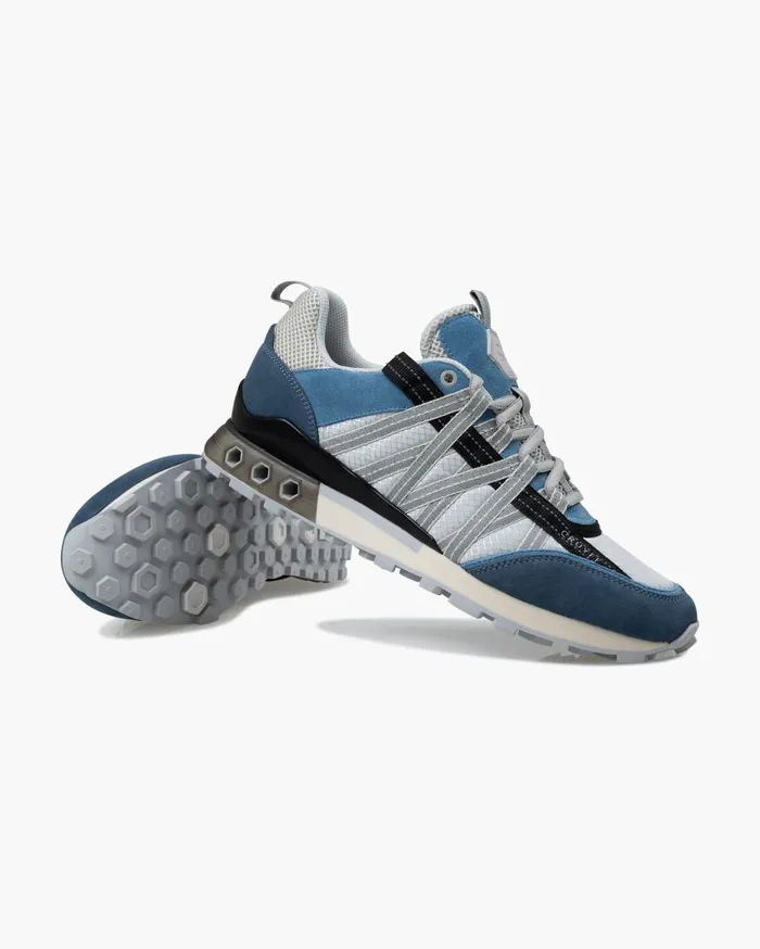 Men Cruyff Sneakers Fearia HexTech Navygrey Men Cruyff Sneakers Fearia HexTech Navygrey