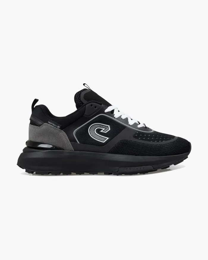 Men Cruyff Sneakers Fuzeknit Black