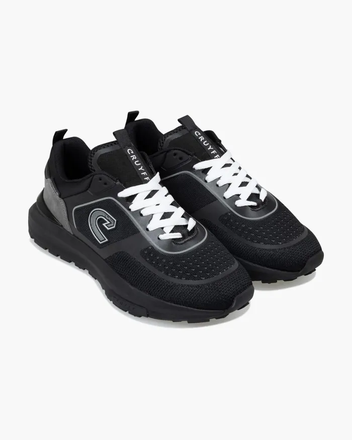 Men Cruyff Sneakers Fuzeknit Black