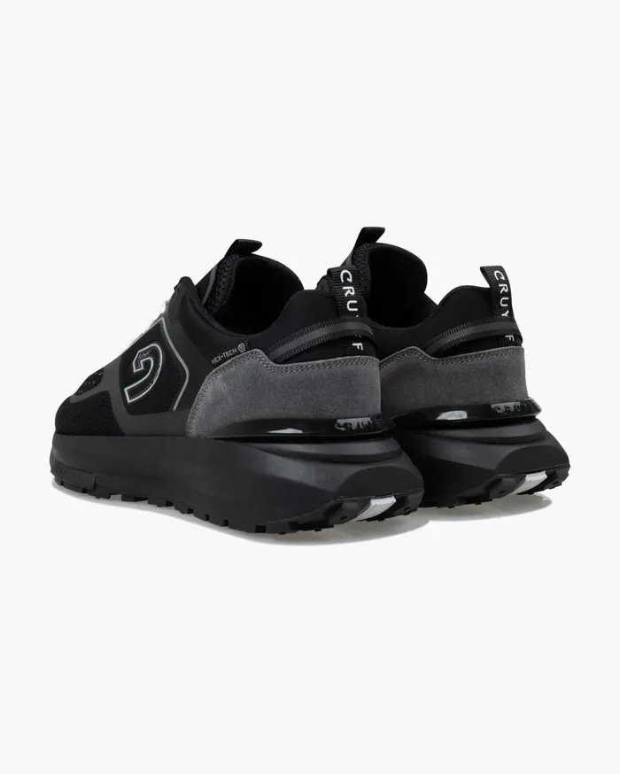 Men Cruyff Sneakers Fuzeknit Black