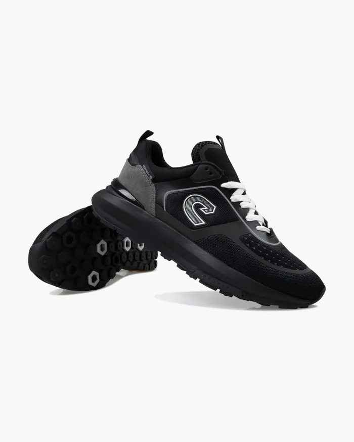 Men Cruyff Sneakers Fuzeknit Black