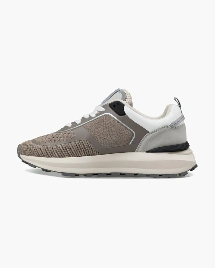 Men Cruyff Sneakers Fuzeknit Brownwhite