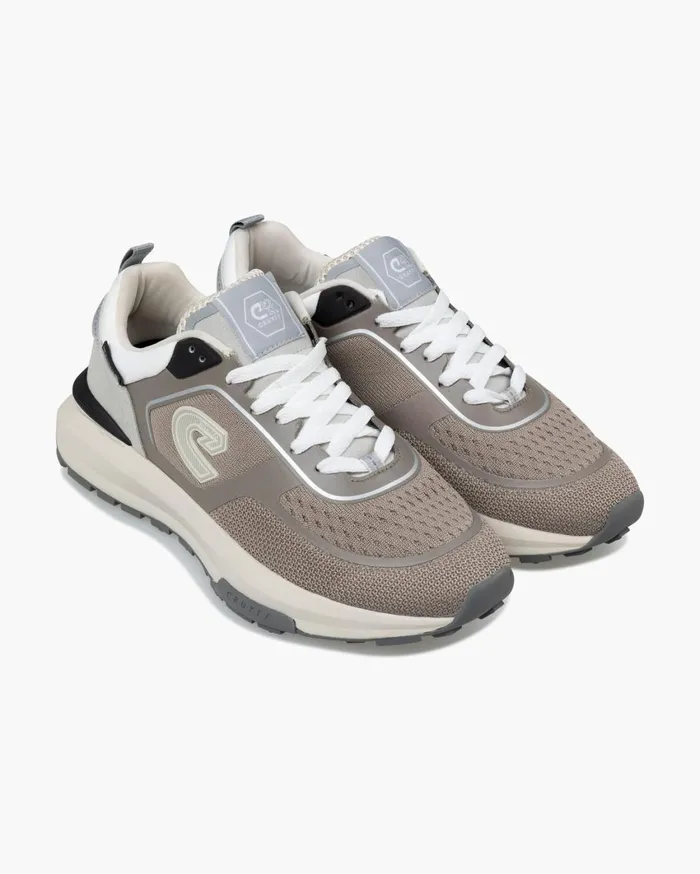 Men Cruyff Sneakers Fuzeknit Brownwhite