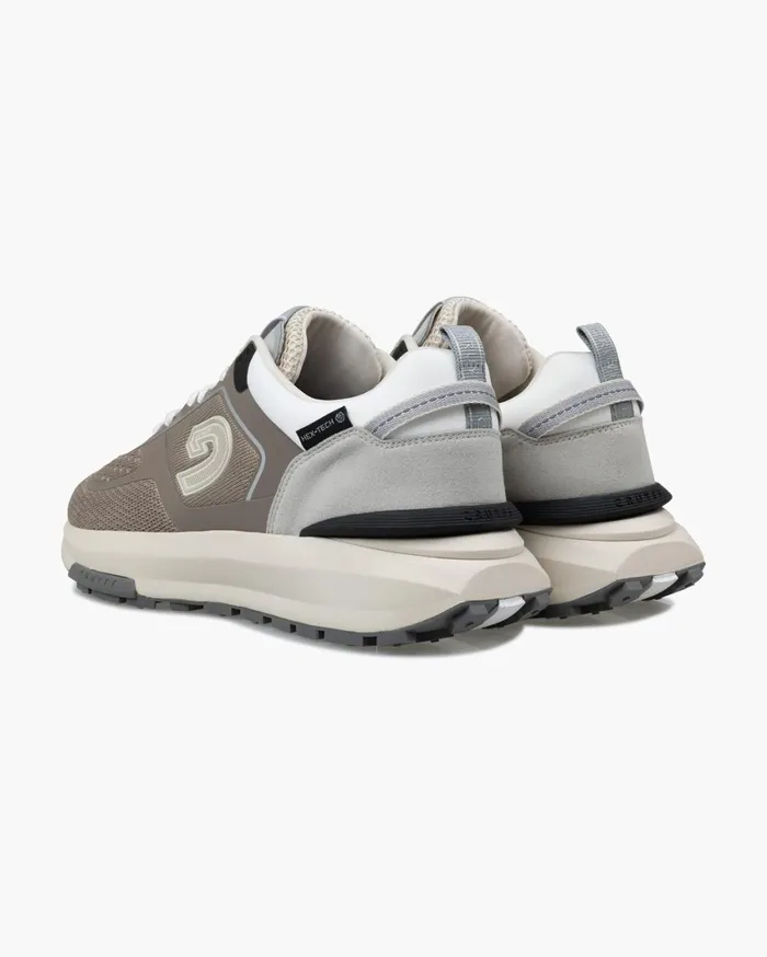 Men Cruyff Sneakers Fuzeknit Brownwhite