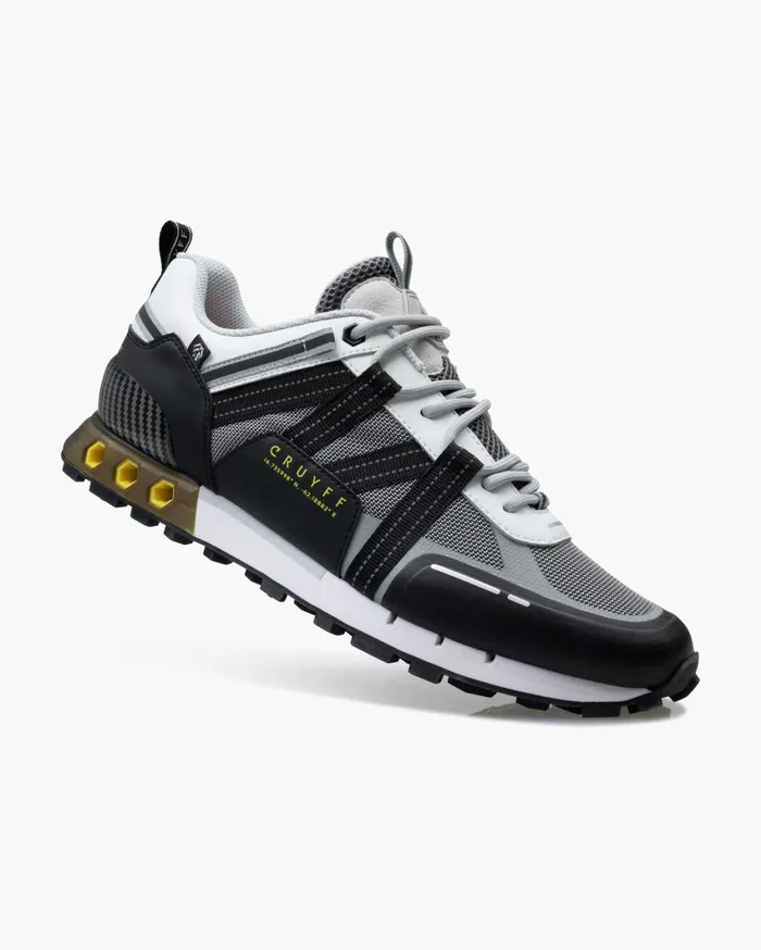 Men Cruyff Sneakers Interlace HexTech Montserrat Whiteyellow