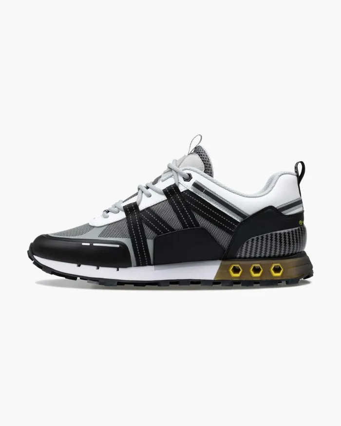 Men Cruyff Sneakers Interlace HexTech Montserrat Whiteyellow
