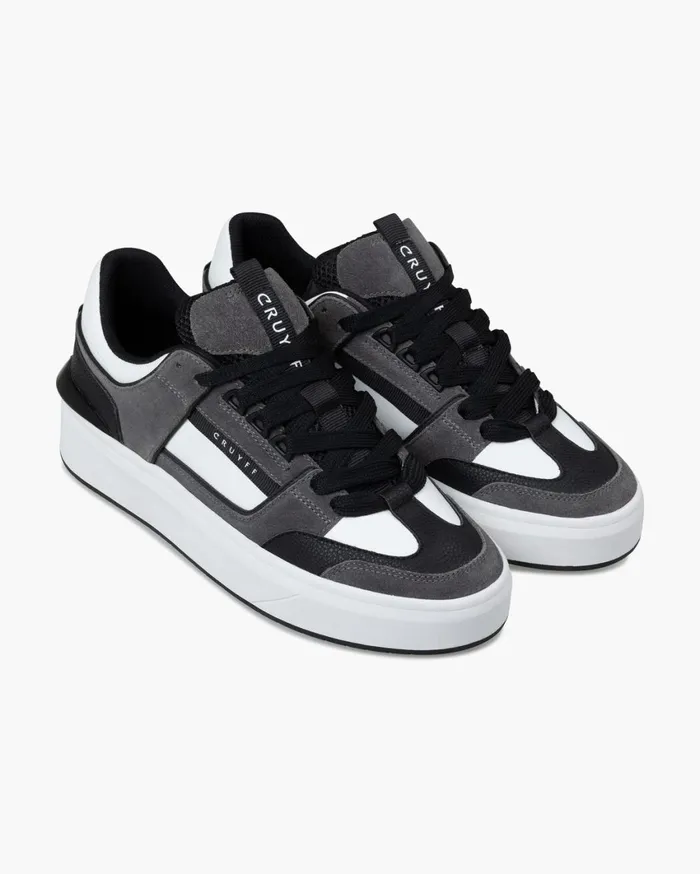 Men Cruyff Sneakers Kickturn Greywhite