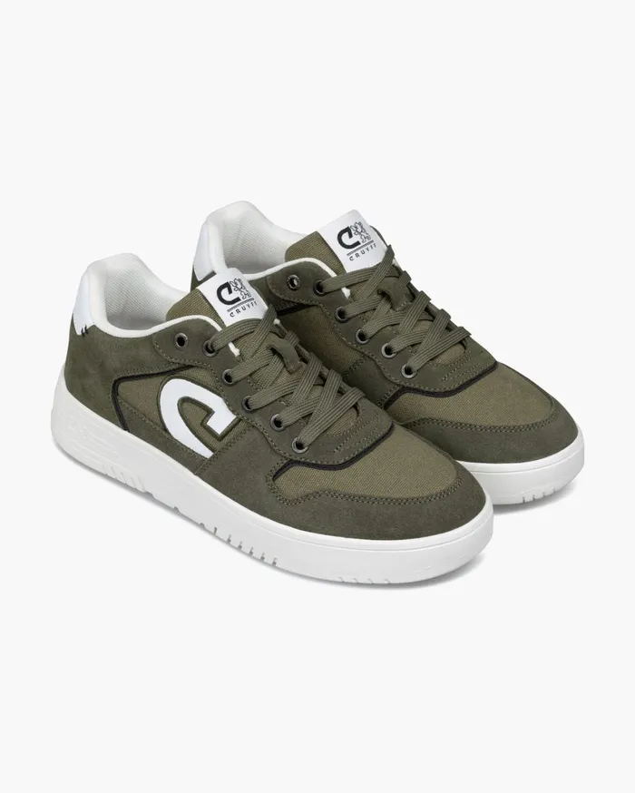 Men Cruyff Sneakers Royal C Canvas Neon Mint Green