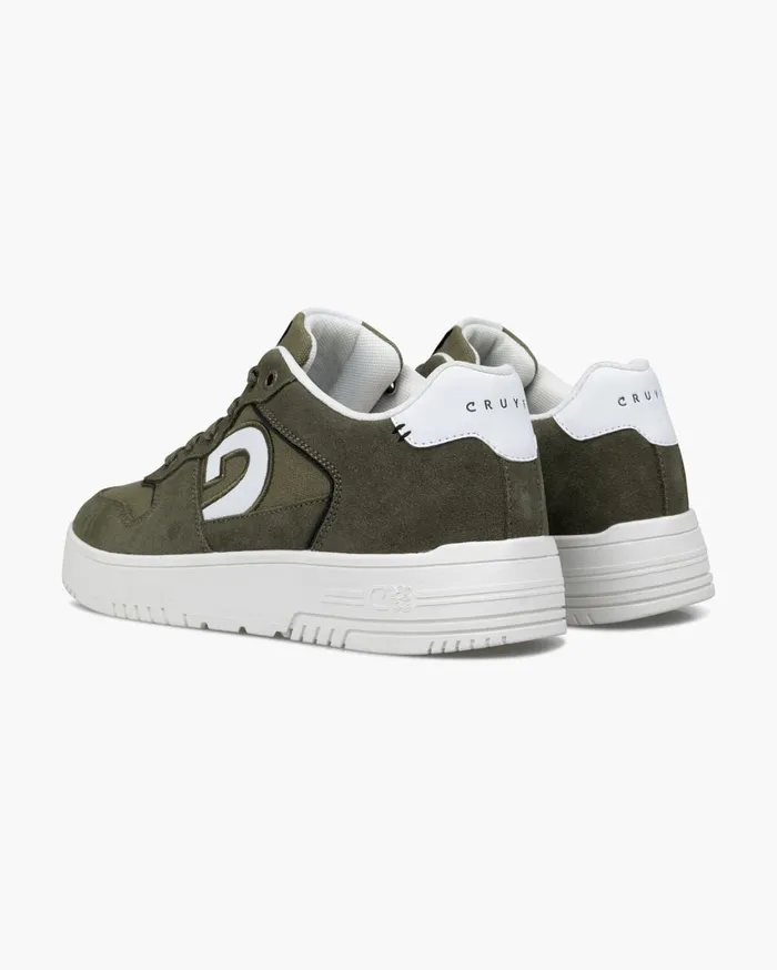 Men Cruyff Sneakers Royal C Canvas Neon Mint Green