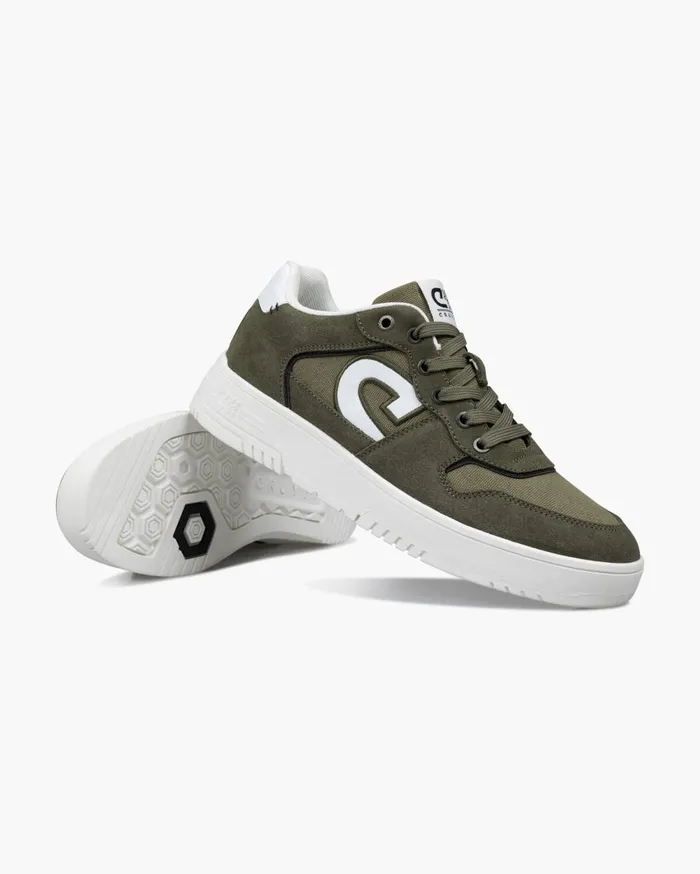 Men Cruyff Sneakers Royal C Canvas Neon Mint Green