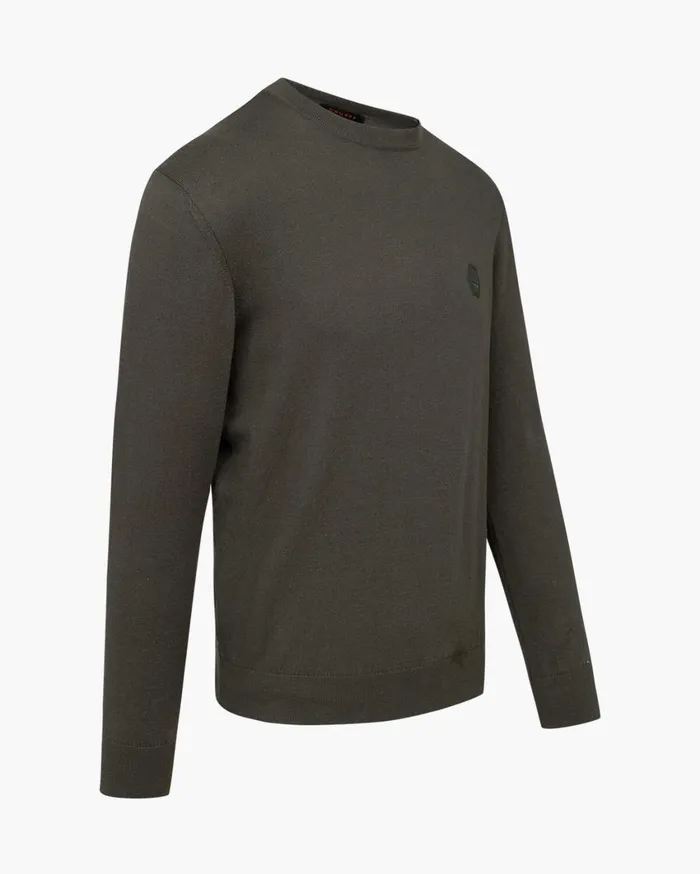 Men Cruyff Sweats and Hoodies Basco Jumper Green