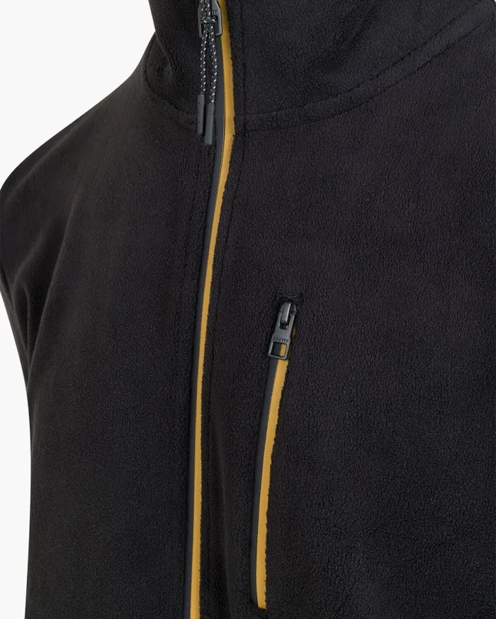 Men Cruyff Sweats and Hoodies Half Zip Fleece Black