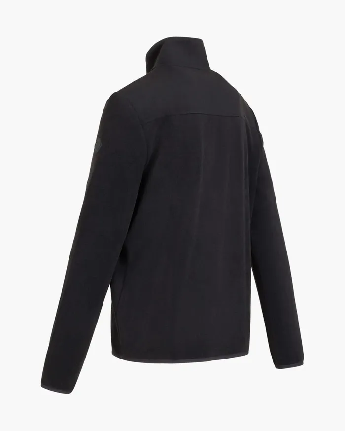 Men Cruyff Sweats and Hoodies Half Zip Fleece Black