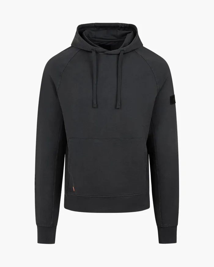Men Cruyff Sweats and Hoodies Non Denim Hoodie Black