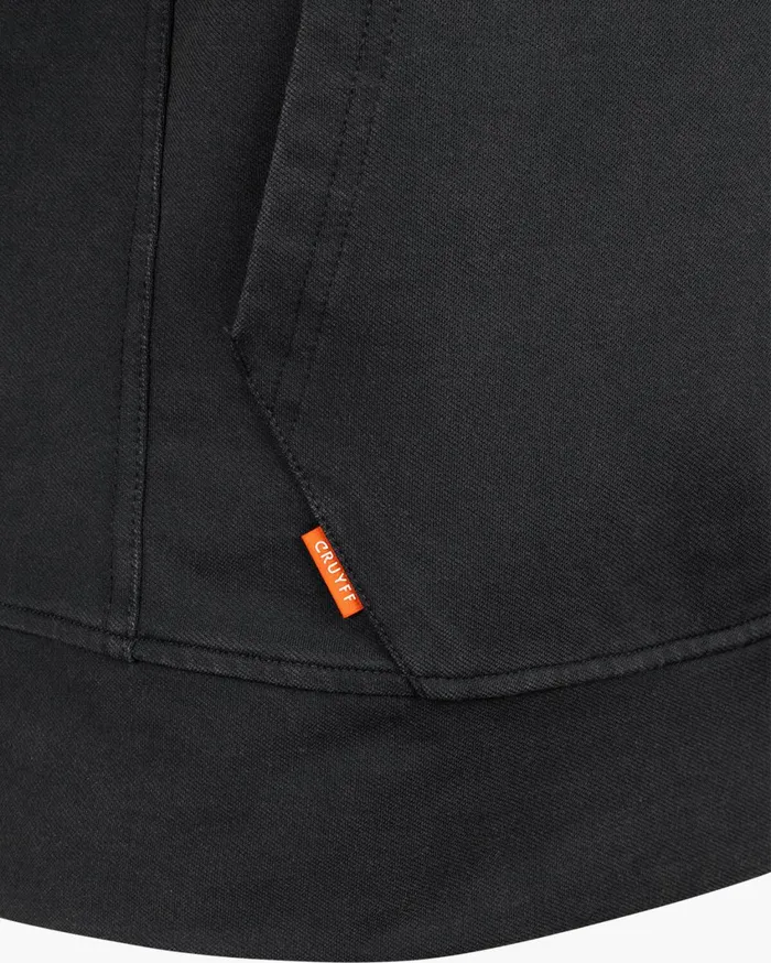 Men Cruyff Sweats and Hoodies Non Denim Hoodie Black
