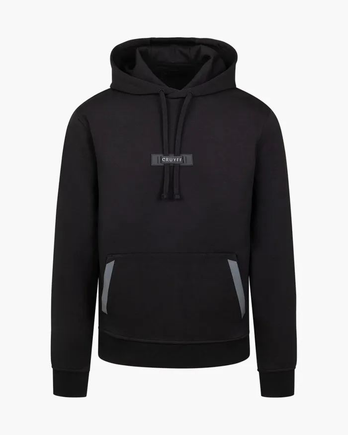 Men Cruyff Sweats and Hoodies Paco Hoodie Black Men Cruyff Sweats and Hoodies Paco Hoodie Black