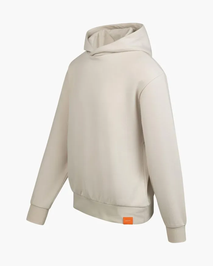 Men Cruyff Sweats and Hoodies Pique Hoodie Crme Men Cruyff Sweats and Hoodies Pique Hoodie Crme