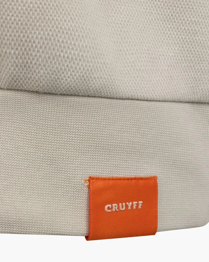 Men Cruyff Sweats and Hoodies Pique Hoodie Crme Men Cruyff Sweats and Hoodies Pique Hoodie Crme