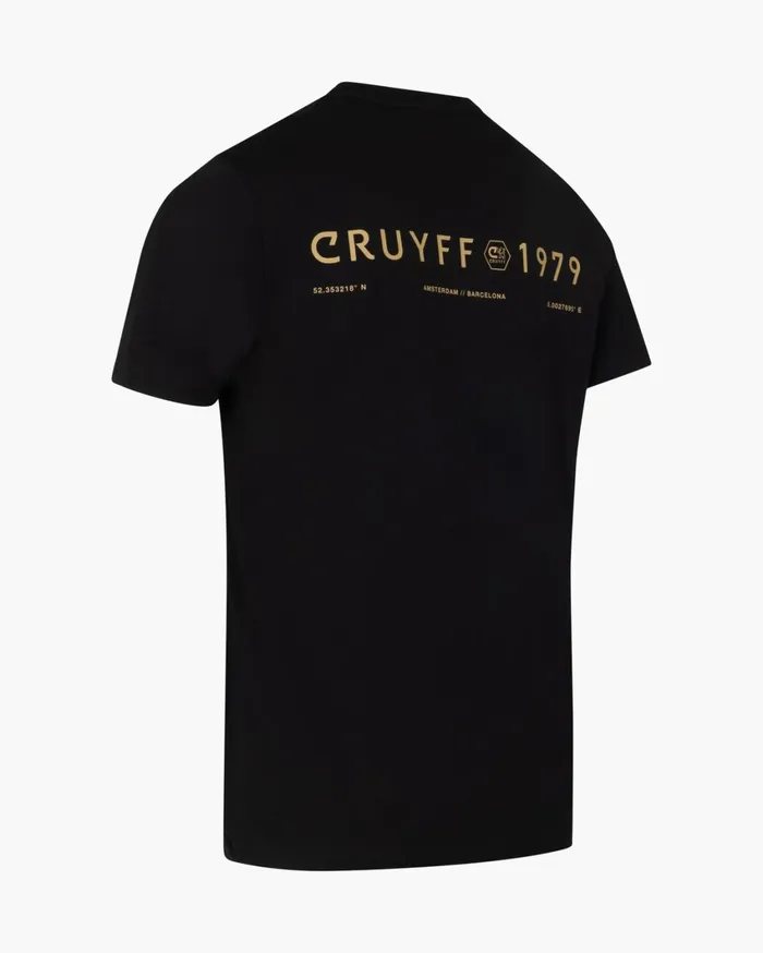Men Cruyff TShirts and Polo039s 03979 Tee Blackgold