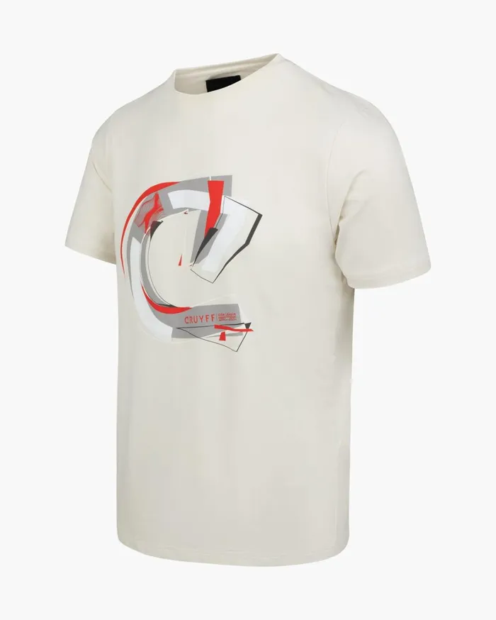 Men Cruyff TShirts and Polo039s CTee Crme Men Cruyff TShirts and Polo039s CTee Crme