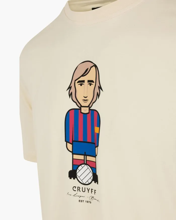 Men Cruyff TShirts and Polo039s Cruyff Avatar Tee Crme Men Cruyff TShirts and Polo039s Cruyff Avatar Tee Crme