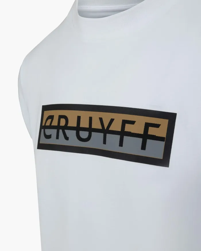 Men Cruyff TShirts and Polo039s Cruyff ID Tee Whitegold