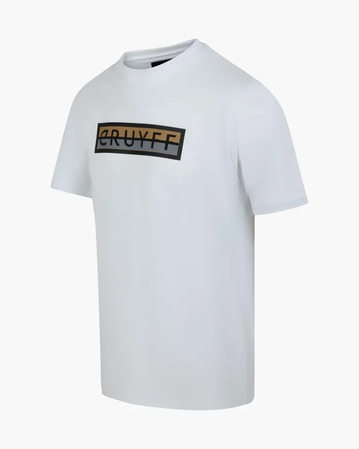 Men Cruyff TShirts and Polo039s Cruyff ID Tee Whitegold