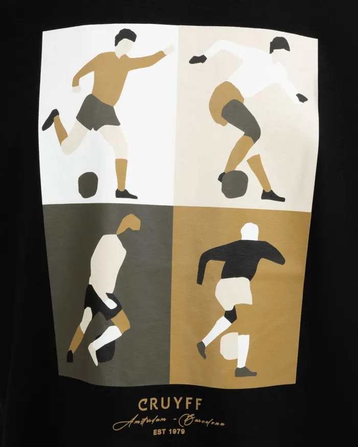 Men Cruyff TShirts and Polo039s Cruyff Turn Tee Blackgold Men Cruyff TShirts and Polo039s Cruyff Turn Tee Blackgold
