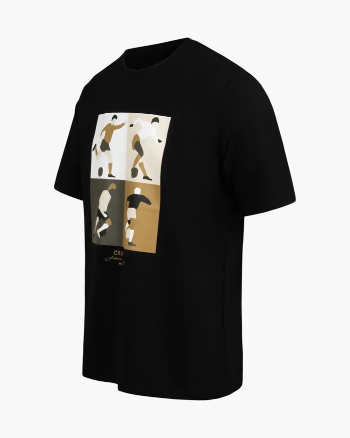 Men Cruyff TShirts and Polo039s Cruyff Turn Tee Blackgold Men Cruyff TShirts and Polo039s Cruyff Turn Tee Blackgold