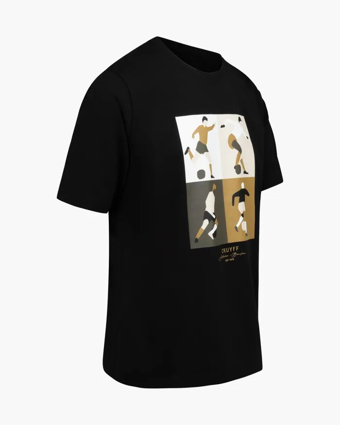 Men Cruyff TShirts and Polo039s Cruyff Turn Tee Blackgold Men Cruyff TShirts and Polo039s Cruyff Turn Tee Blackgold