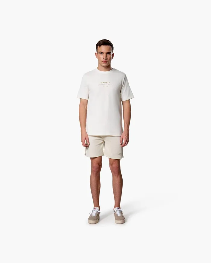 Men Cruyff TShirts and Polo039s Gudad Gold Tee Whiteorange