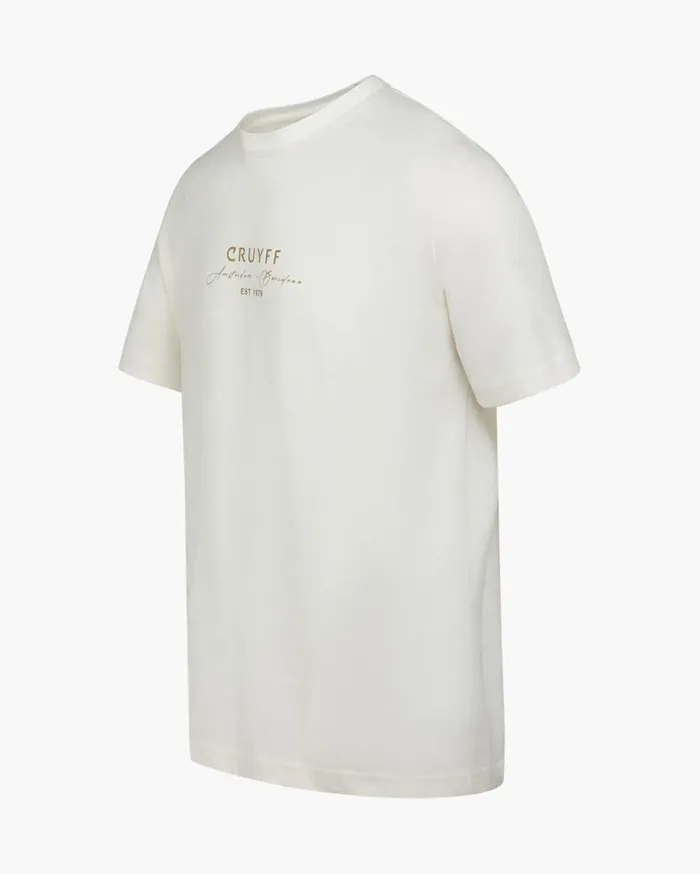 Men Cruyff TShirts and Polo039s Gudad Gold Tee Whiteorange
