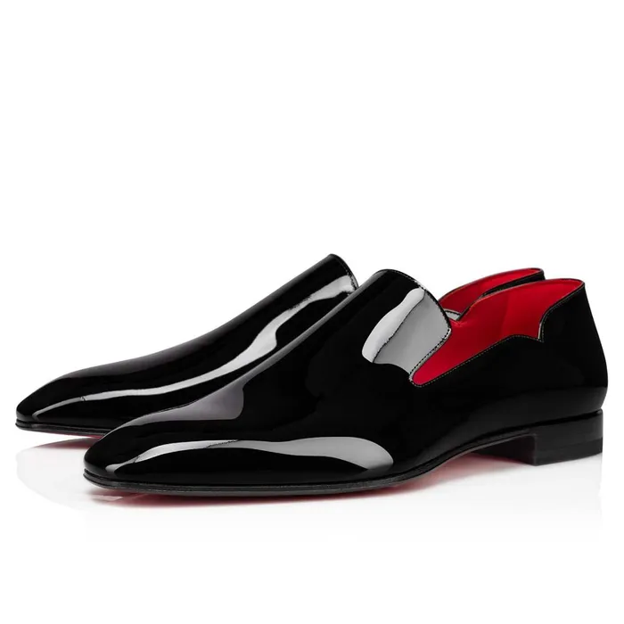 Men Dandy Chick Loafers 8211 Patent Calf 8211 Black Black Christian Louboutin Loafers and Slipons Men Dandy Chick Loafers 8211 Patent Calf 8211 Black Black Christian Louboutin Loafers and Slipons