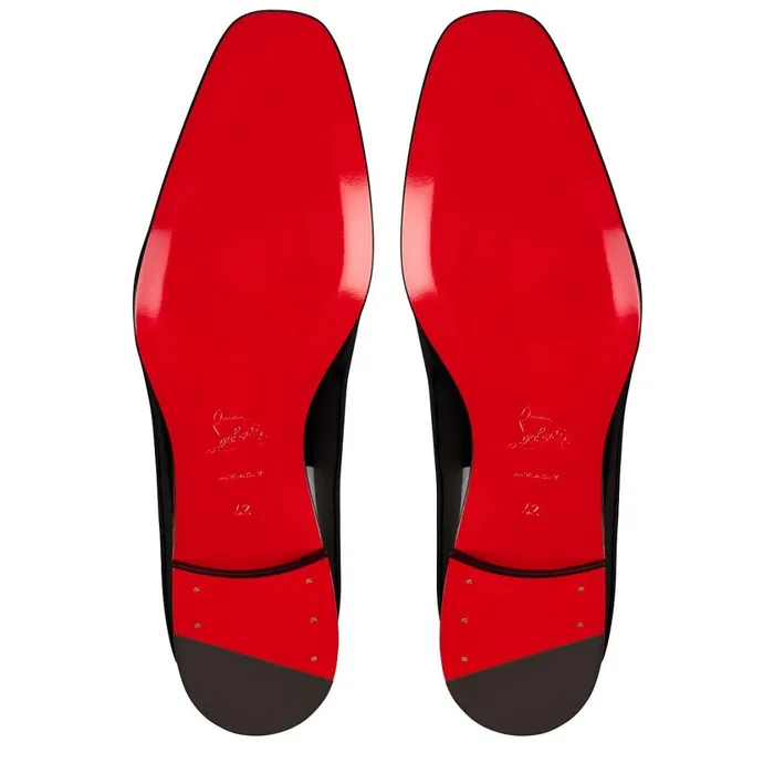 Men Dandy Chick Loafers 8211 Patent Calf 8211 Black Black Christian Louboutin Loafers and Slipons