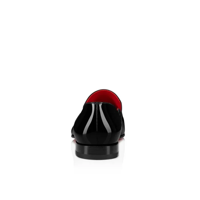 Men Dandy Chick Loafers 8211 Patent Calf 8211 Black Black Christian Louboutin Loafers and Slipons