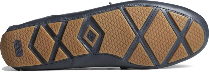 Men Davenport Deboss Leather 1Eye Driver Navy Sperry Boots