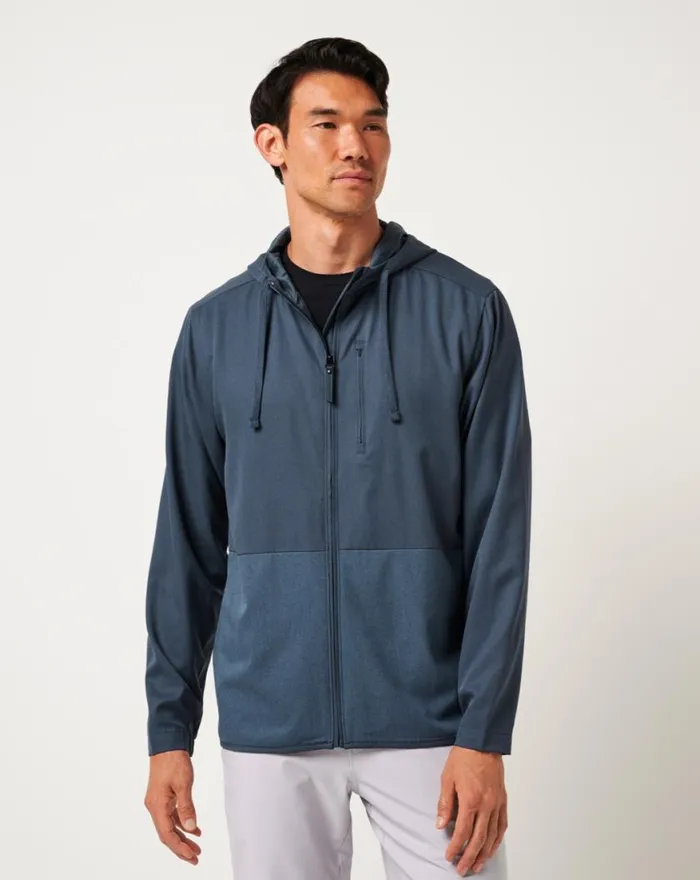 Men DEEPSPACE FULL ZIP Mood Indigovintage Indigo TravisMathew Jackets