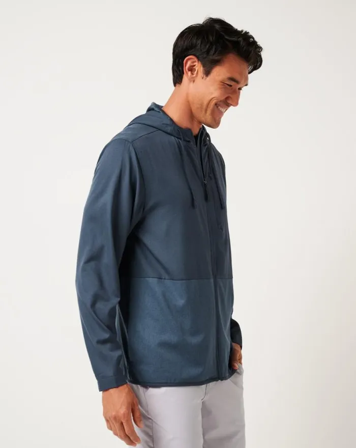 Men DEEPSPACE FULL ZIP Mood Indigovintage Indigo TravisMathew Jackets