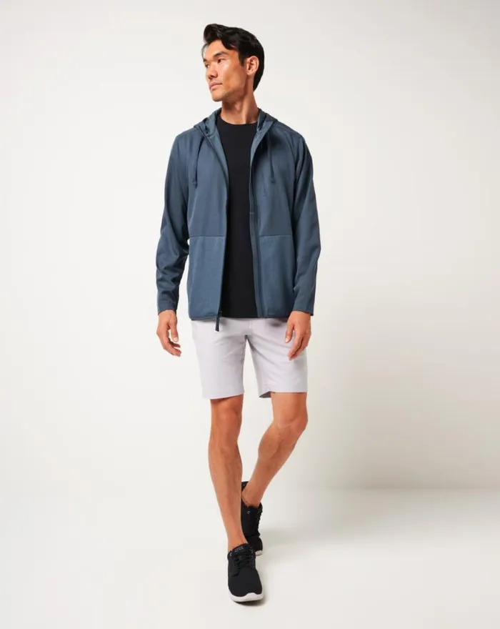 Men DEEPSPACE FULL ZIP Mood Indigovintage Indigo TravisMathew Jackets