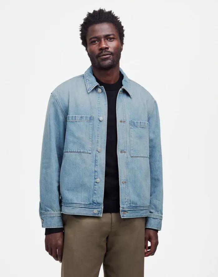 Men Denim ShirtJacket In Jamestown Wash Jamestown Wash Madewell Shirts