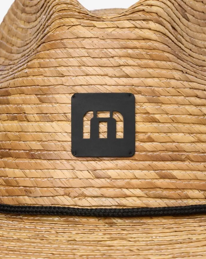 Men DOUBLE WAVE STRAW HAT Straw TravisMathew Other Hats