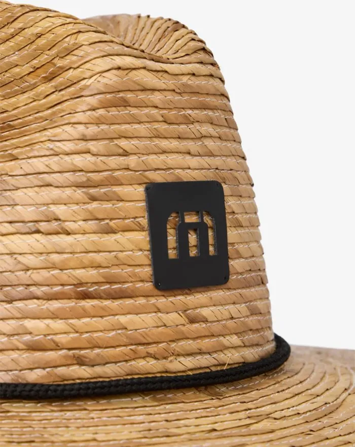 Men DOUBLE WAVE STRAW HAT Straw TravisMathew Other Hats