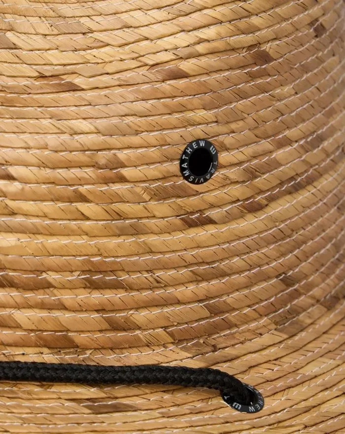 Men DOUBLE WAVE STRAW HAT Straw TravisMathew Other Hats